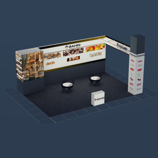 ÖZŞAHİN PASLANMAZ MODÜLER STAND SİSTEMİ ÇALIŞMASI